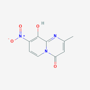 9-Hydroxy-2-methyl-8-nitro-4H-pyrido[1,2-a]pyrimidin-4-one