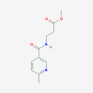 Methyl 3-(6-methylnicotinamido)propanoate