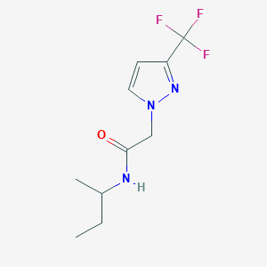 n-(Sec-butyl)-2-(3-(trifluoromethyl)-1h-pyrazol-1-yl)acetamide