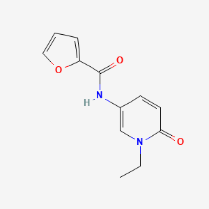 N-(1-ethyl-6-oxo-1,6-dihydropyridin-3-yl)furan-2-carboxamide