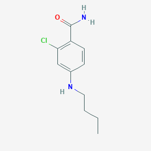 molecular formula C11H15ClN2O B14911135 4-(Butylamino)-2-chlorobenzamide 