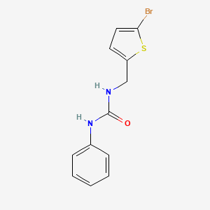 1-((5-Bromothiophen-2-yl)methyl)-3-phenylurea