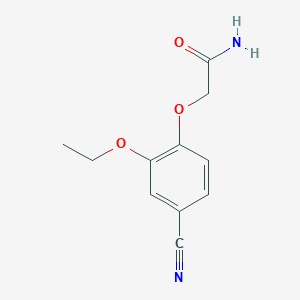 2-(4-Cyano-2-ethoxyphenoxy)acetamide