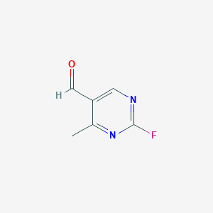 2-Fluoro-4-methylpyrimidine-5-carbaldehyde