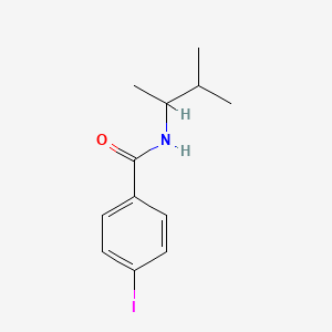 4-iodo-N-(3-methylbutan-2-yl)benzamide