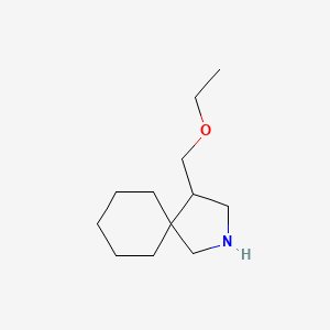 molecular formula C12H23NO B1491124 4-(Ethoxymethyl)-2-azaspiro[4.5]decane CAS No. 2091592-11-7