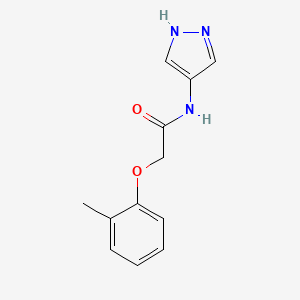 n-(1h-Pyrazol-4-yl)-2-(o-tolyloxy)acetamide