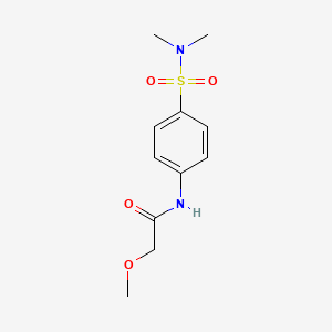 n-(4-(n,n-Dimethylsulfamoyl)phenyl)-2-methoxyacetamide