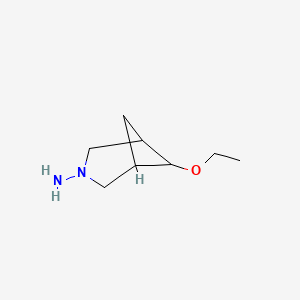6-Ethoxy-3-azabicyclo[3.1.1]heptan-3-amine