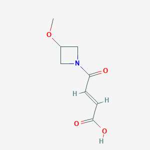 (E)-4-(3-methoxyazetidin-1-yl)-4-oxobut-2-enoic acid