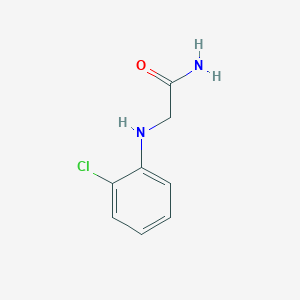 2-((2-Chlorophenyl)amino)acetamide