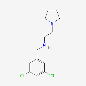 molecular formula C13H18Cl2N2 B14911421 n-(3,5-Dichlorobenzyl)-2-(pyrrolidin-1-yl)ethan-1-amine 