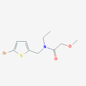 n-((5-Bromothiophen-2-yl)methyl)-N-ethyl-2-methoxyacetamide