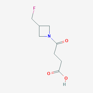 4-(3-(Fluoromethyl)azetidin-1-yl)-4-oxobutanoic acid