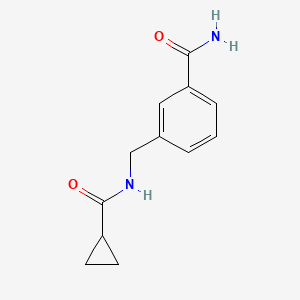 3-(Cyclopropanecarboxamidomethyl)benzamide