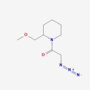 2-Azido-1-(2-(methoxymethyl)piperidin-1-yl)ethan-1-one