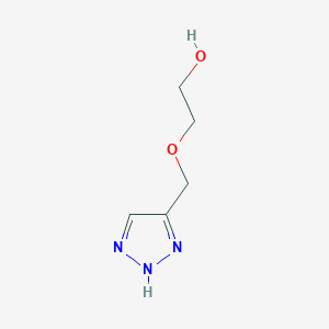 2-((1H-1,2,3-Triazol-5-yl)methoxy)ethan-1-ol