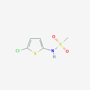 N-(5-chlorothiophen-2-yl)methanesulfonamide