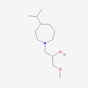 1-(4-Isopropylazepan-1-YL)-3-methoxypropan-2-OL