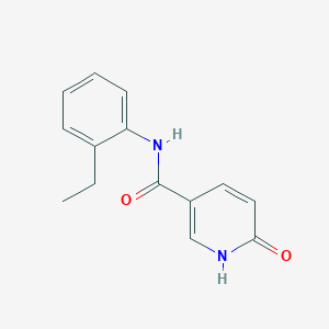 N-(2-ethylphenyl)-6-oxo-1,6-dihydropyridine-3-carboxamide