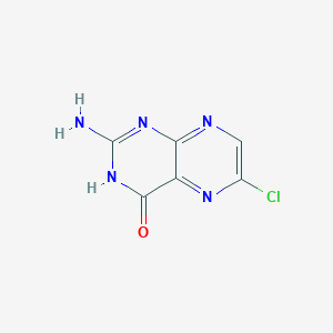 2-Amino-6-chloropteridin-4(3H)-one