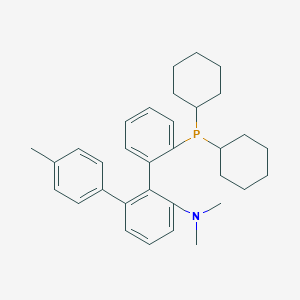 2-(2-dicyclohexylphosphanylphenyl)-N,N-dimethyl-3-(4-methylphenyl)aniline