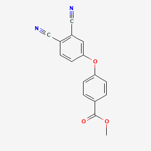 molecular formula C16H10N2O3 B14911691 Methyl 4-(3,4-dicyanophenoxy)benzoate 