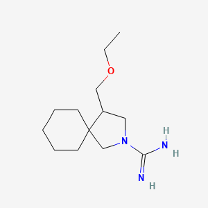4-(Ethoxymethyl)-2-azaspiro[4.5]decane-2-carboximidamide