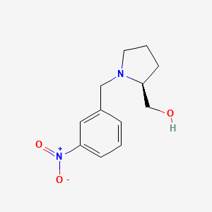 (s)-(1-(3-Nitrobenzyl)pyrrolidin-2-yl)methanol