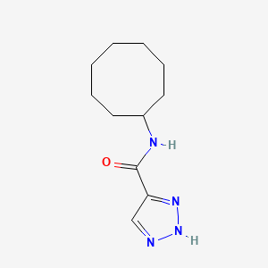 N-cyclooctyl-1H-1,2,3-triazole-4-carboxamide