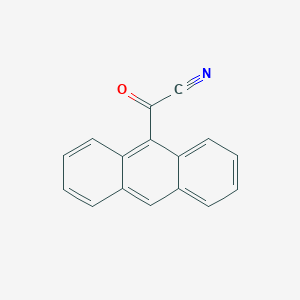 molecular formula C16H9NO B149118 9-邻甲苯腈基蒽 CAS No. 85985-44-0