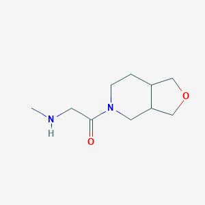 1-(hexahydrofuro[3,4-c]pyridin-5(3H)-yl)-2-(methylamino)ethan-1-one