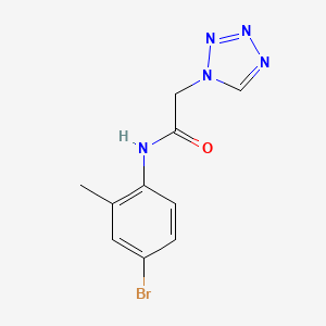 n-(4-Bromo-2-methylphenyl)-2-(1h-tetrazol-1-yl)acetamide