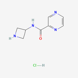 N-(azetidin-3-yl)pyrazine-2-carboxamide hydrochloride