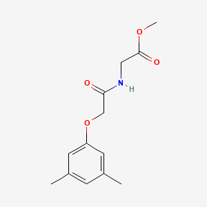 Methyl (2-(3,5-dimethylphenoxy)acetyl)glycinate