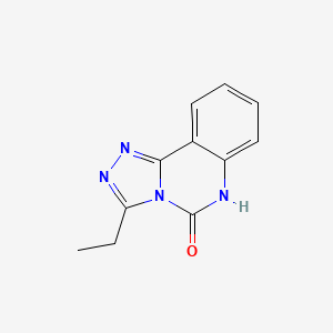 3-Ethyl-[1,2,4]triazolo[4,3-c]quinazolin-5(6H)-one