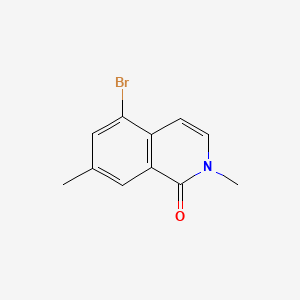 5-Bromo-2,7-dimethylisoquinolin-1(2H)-one