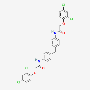 N,N'-(Methylenedi-4,1-phenylene)bis[2-(2,4-dichlorophenoxy)acetamide]