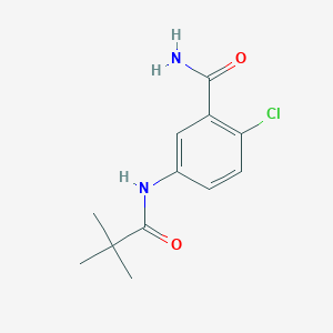 2-Chloro-5-pivalamidobenzamide