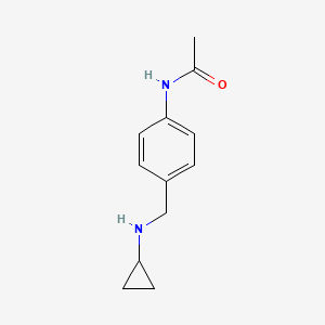 n-(4-((Cyclopropylamino)methyl)phenyl)acetamide