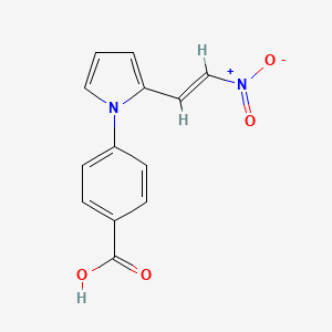 4-{2-[(E)-2-nitroethenyl]-1H-pyrrol-1-yl}benzoic acid