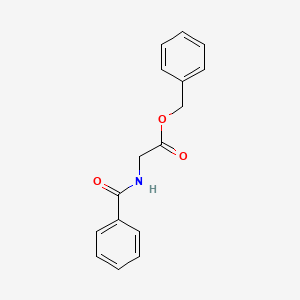 molecular formula C16H15NO3 B14912162 Benzyl benzoylglycinate 