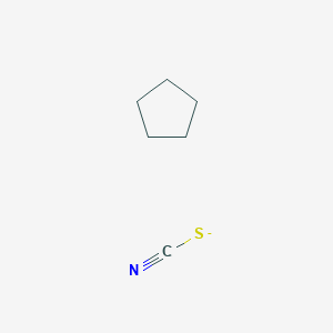 Cyclopentane;thiocyanate