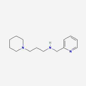 3-(Piperidin-1-yl)-N-(pyridin-2-ylmethyl)propan-1-amine