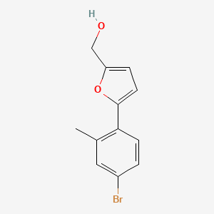 [5-(4-Bromo-2-methylphenyl)furan-2-yl]methanol