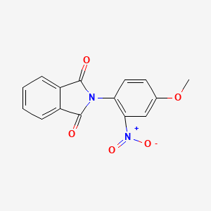 molecular formula C15H10N2O5 B14912311 2-(4-Methoxy-2-nitrophenyl)-1H-isoindole-1,3(2H)-dione 