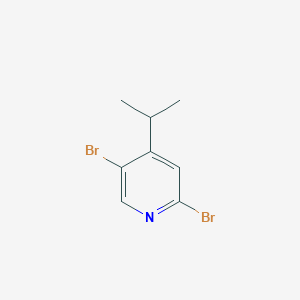 2,5-Dibromo-4-(iso-propyl)pyridine