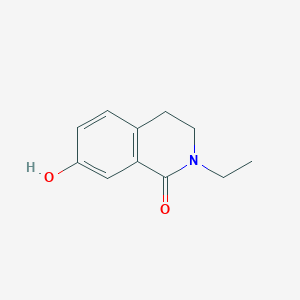 2-Ethyl-7-hydroxy-3,4-dihydroisoquinolin-1(2H)-one