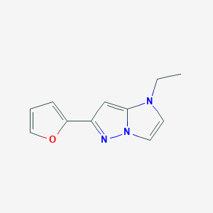 1-ethyl-6-(furan-2-yl)-1H-imidazo[1,2-b]pyrazole