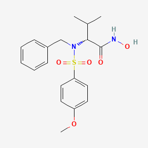 (R)-2-(N-Benzyl-4-methoxyphenylsulfonamido)-N-hydroxy-3-methylbutanamide